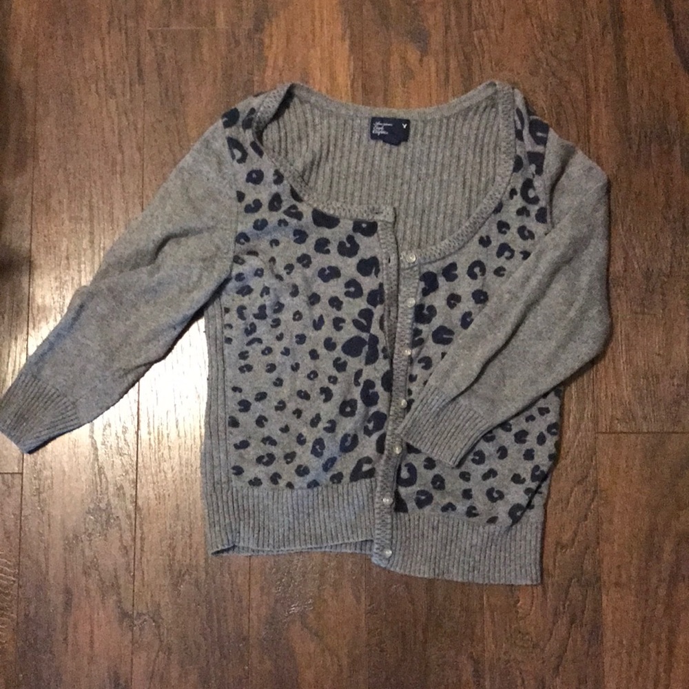 Leopard cardigan